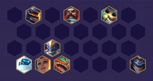 Hướng dẫn cách chơi đội hình Pháo Thủ Đấu Sĩ cuối game