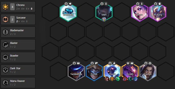 cách chơi thời không với carry xerath