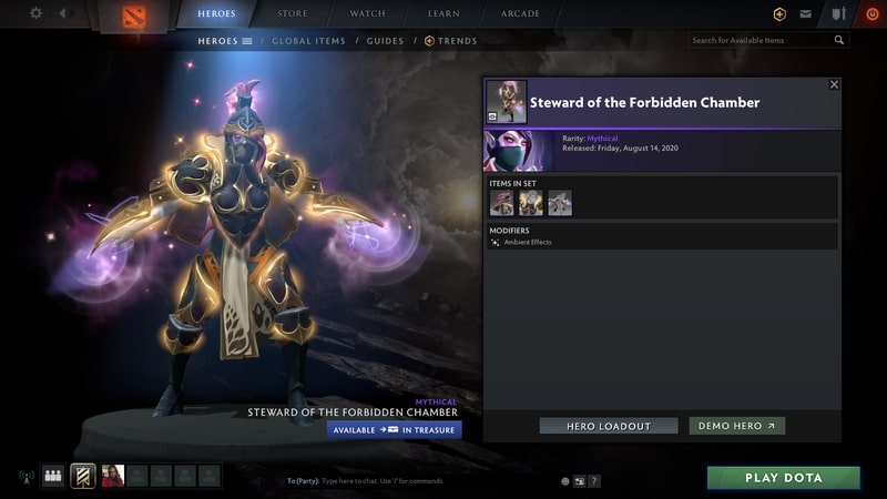 items set dota2 mới nhất