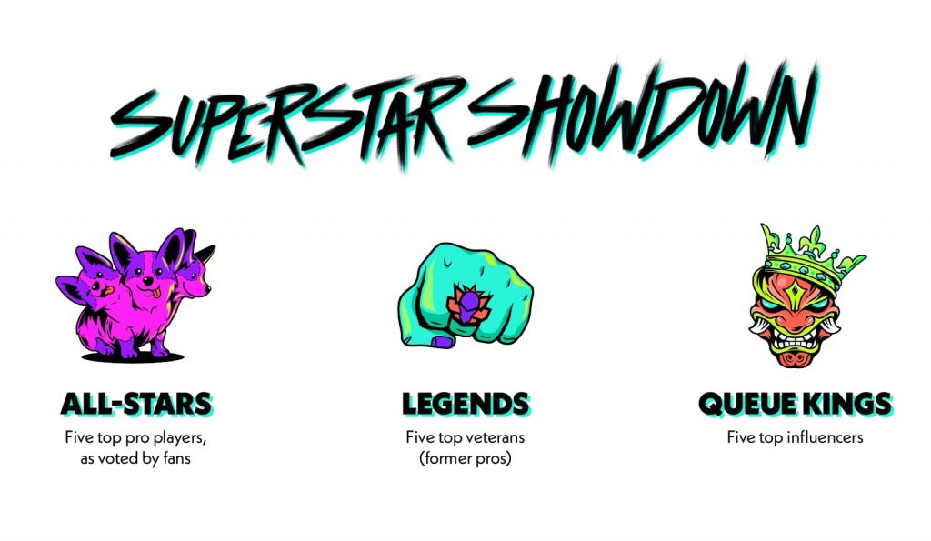 Có 3 "Super Team" tại Superstar Showdown